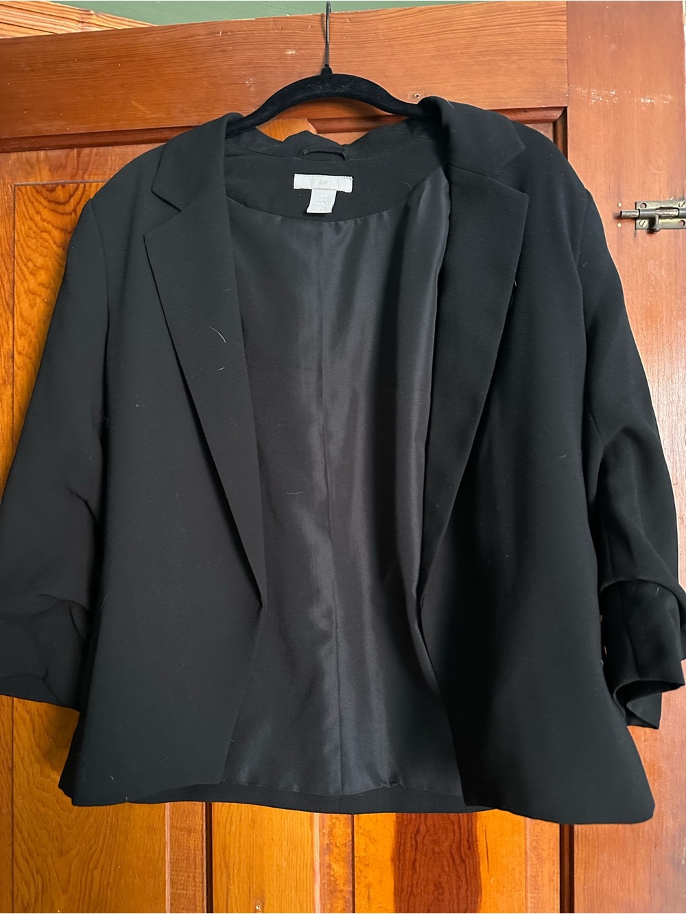 Classic black blazer